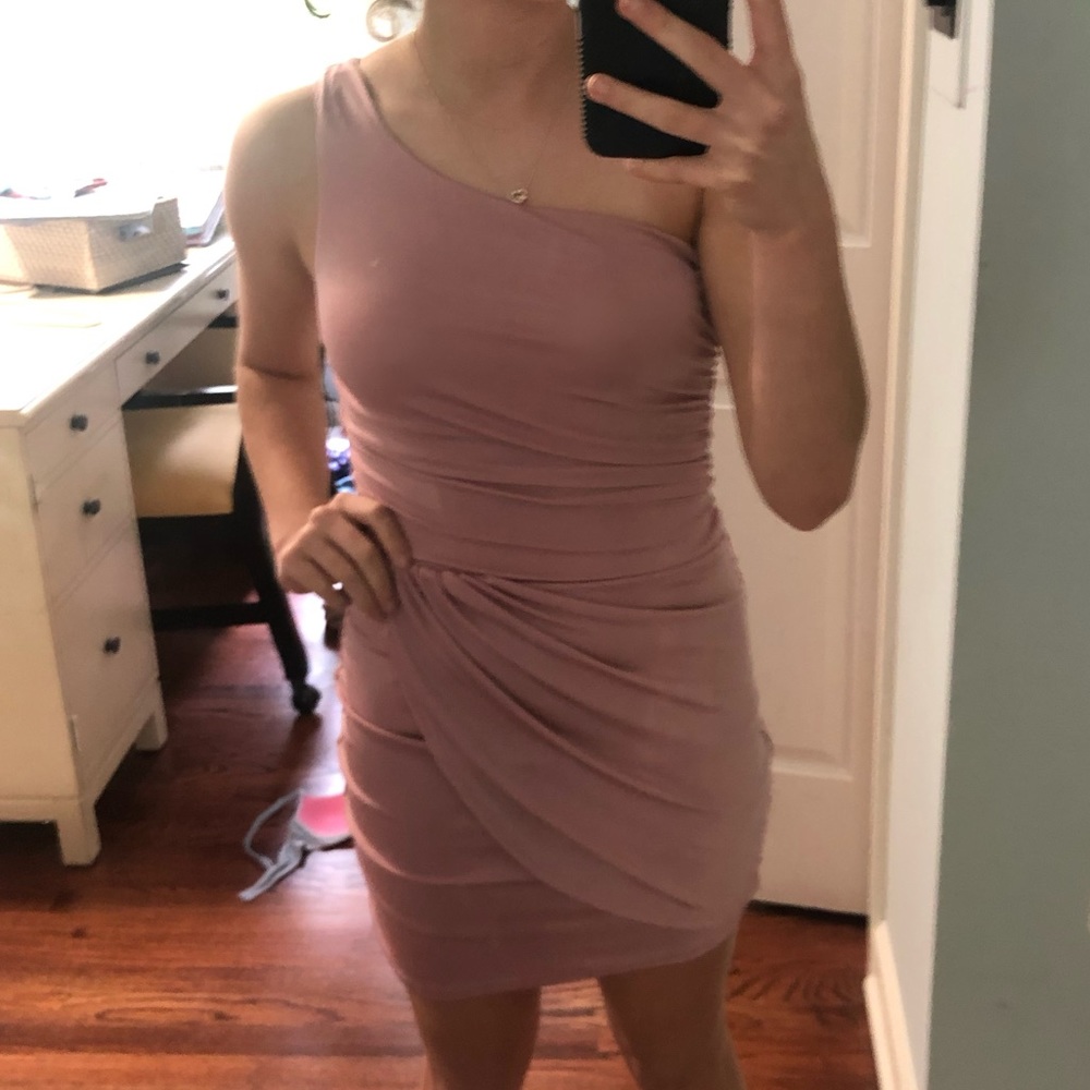 Purple Bodycon dress